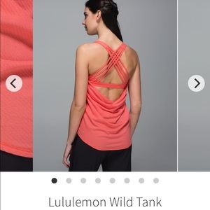 Lululemon wild tank